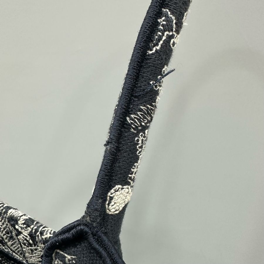Dior M1286 藍色老虎刺繡 購物包 booktote 托特包-31