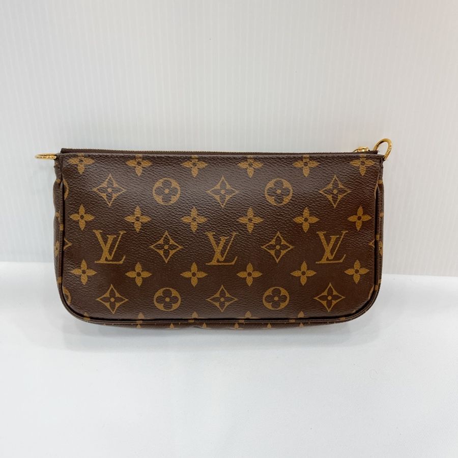 莉亞精品♡LV M44813 五合一 綠 九新美包-6