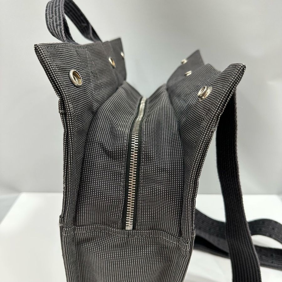 hermes 銀河灰帆布後背包 Herline-24