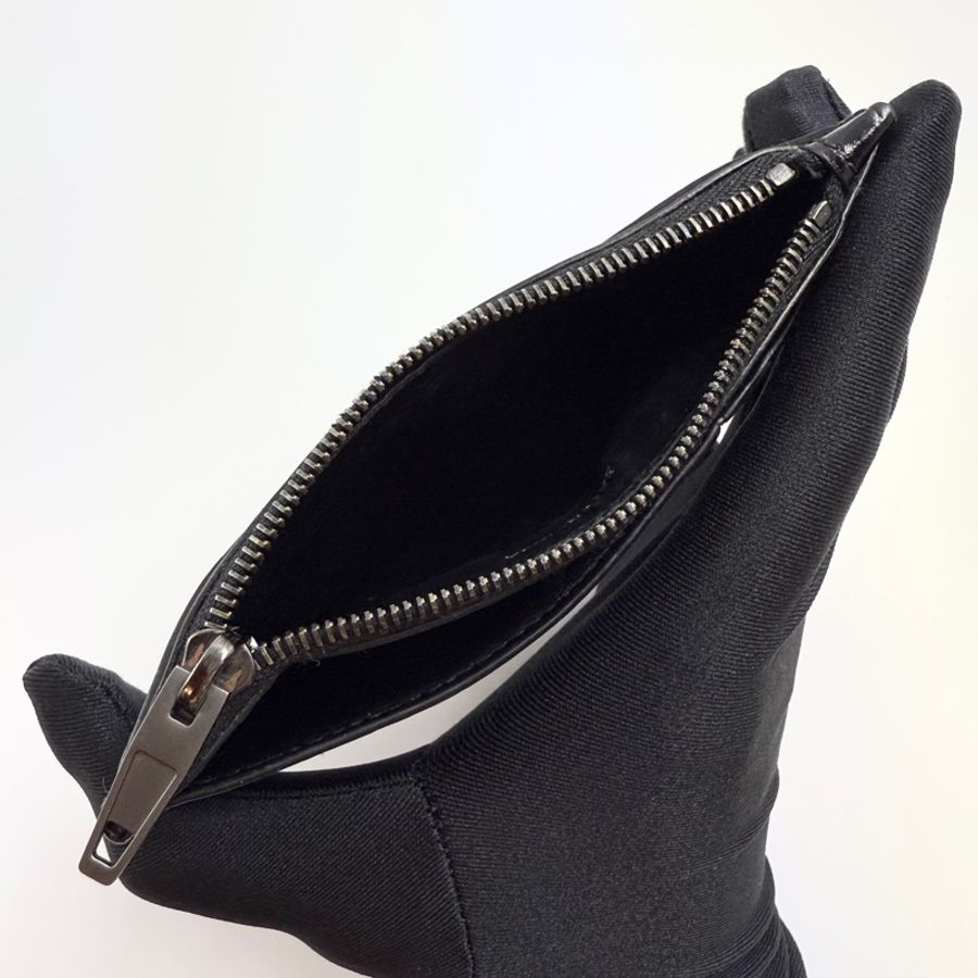 BALENCIAGA沙漏零錢卡包so black-7