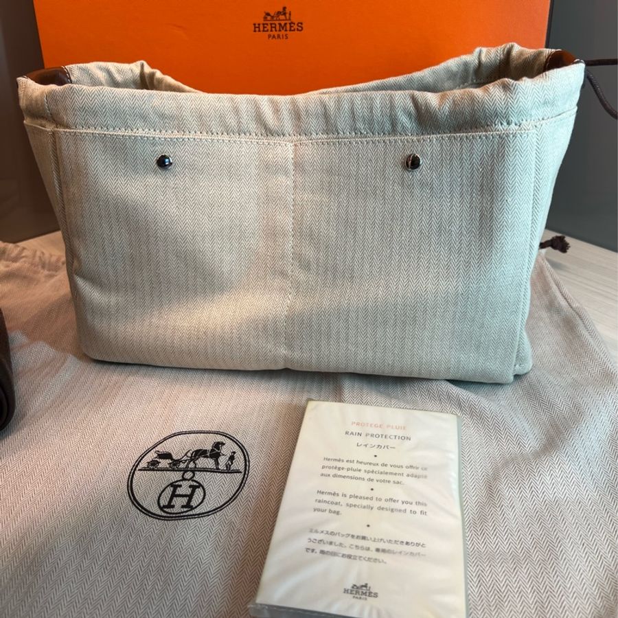 【經典大容量】Hermès Lindy cafe 34 深咖啡色牛皮-4