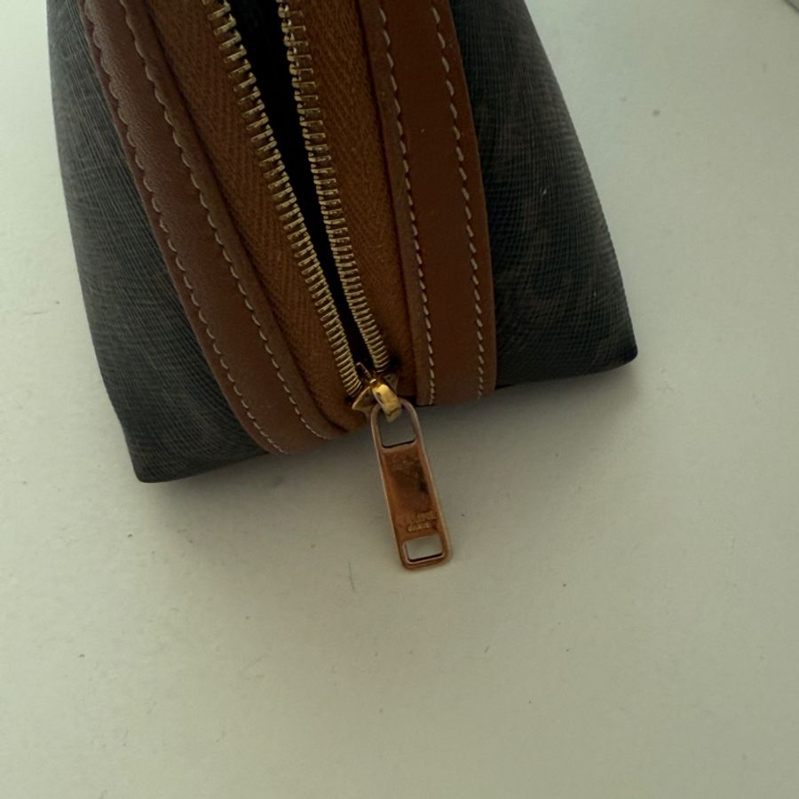 (已售出)Celine 老花貝殼包 全網最低價 小議可 貝殼包 mini 鏈條包 PVC金扣 老花-6