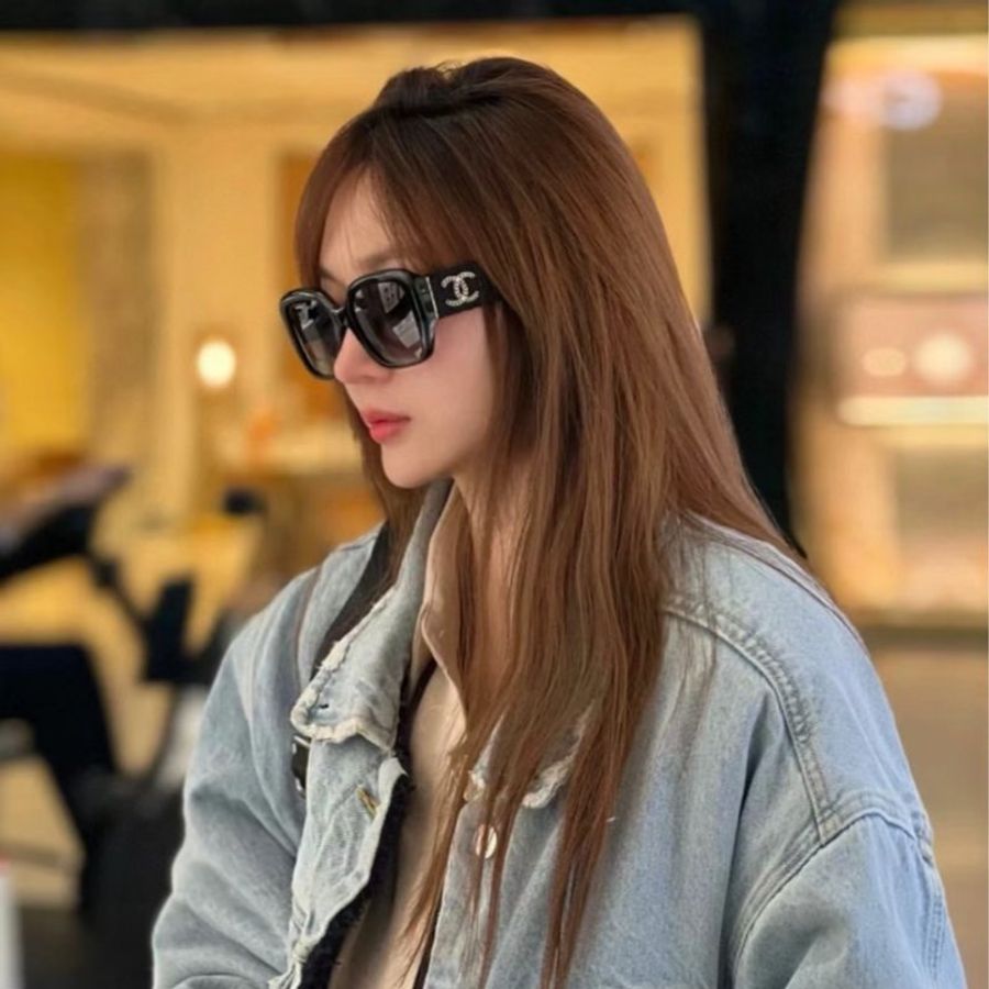 【現貨】麗睛眼鏡 Chanel【可刷卡分期】香奈兒 CH5512 太陽眼鏡 香奈兒熱賣款 小香眼鏡 香奈兒毛呢太陽眼鏡-2