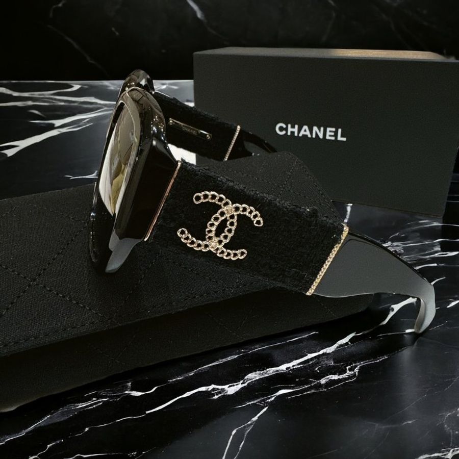 【現貨】麗睛眼鏡 Chanel【可刷卡分期】香奈兒 CH5512 太陽眼鏡 香奈兒熱賣款 小香眼鏡 香奈兒毛呢太陽眼鏡-8