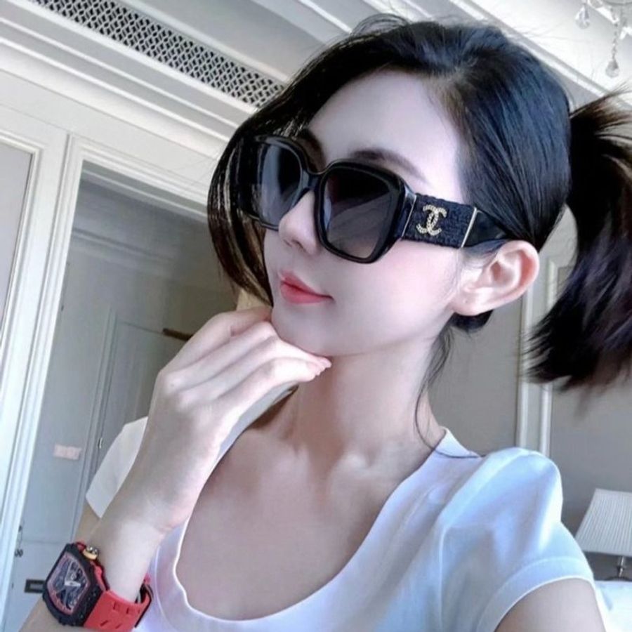 【現貨】麗睛眼鏡 Chanel【可刷卡分期】香奈兒 CH5512 太陽眼鏡 香奈兒熱賣款 小香眼鏡 香奈兒毛呢太陽眼鏡-13