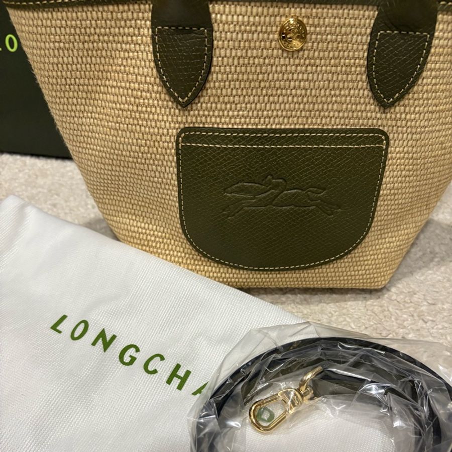 longchamp LE PLIAGE 系列 提籃包 XS 朝鮮薊色 - 帆布-1