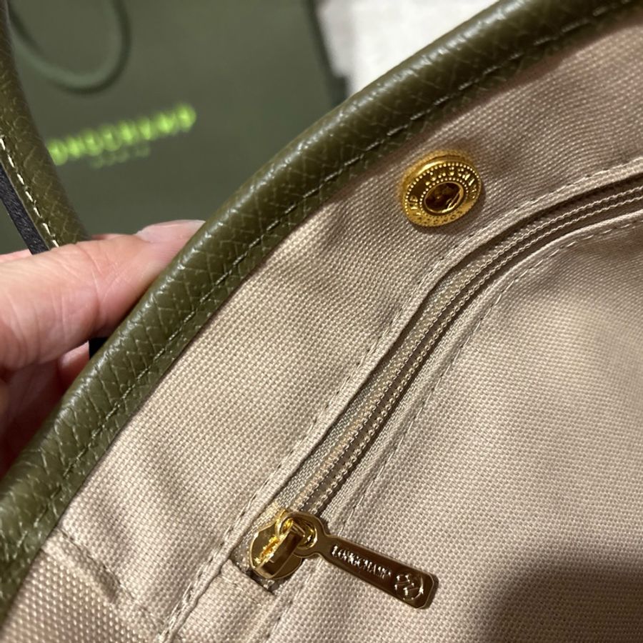longchamp LE PLIAGE 系列 提籃包 XS 朝鮮薊色 - 帆布-11