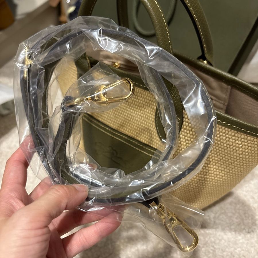longchamp LE PLIAGE 系列 提籃包 XS 朝鮮薊色 - 帆布-13