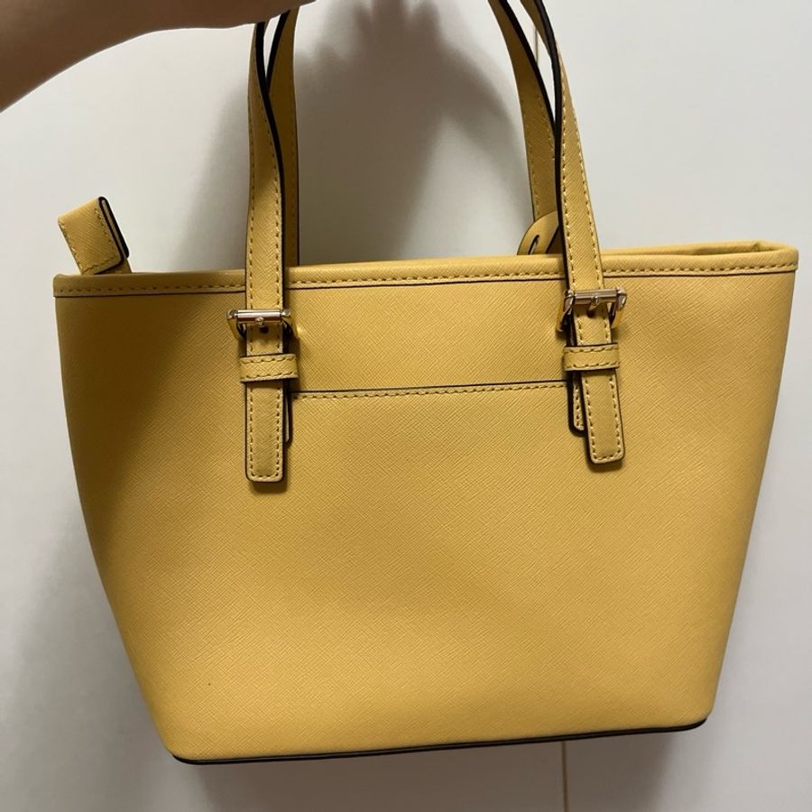 MICHAEL KORS MK 黃色小托特-1