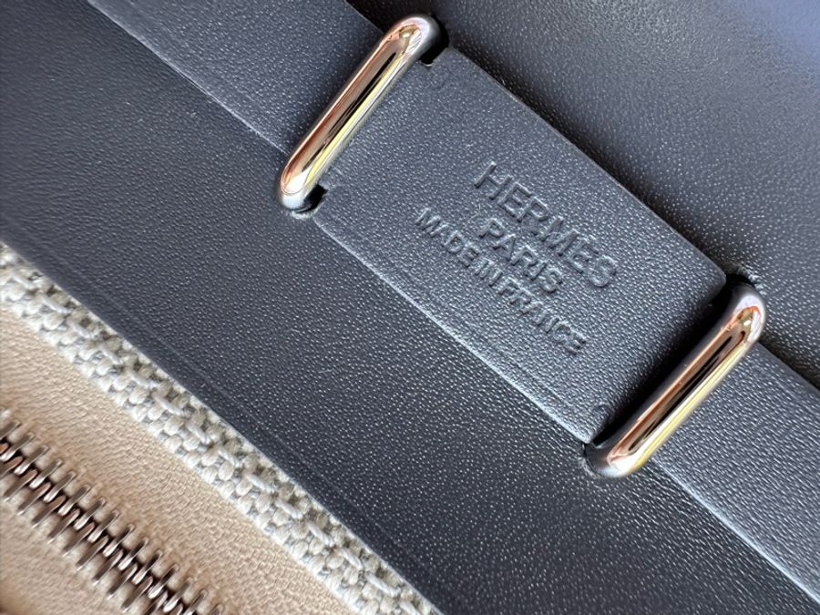 Hermès Mini herbag 石板灰 銀釦 全新品-1