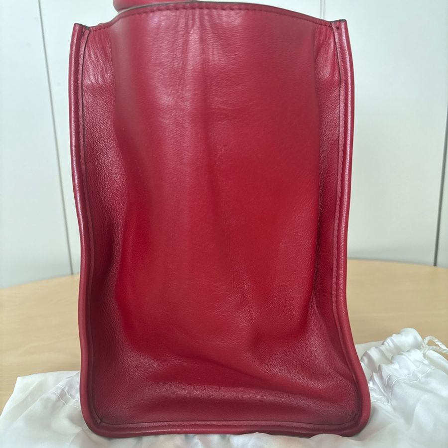 Coach Crosby carryallin leather 紅色羊皮 2Way手提包-3
