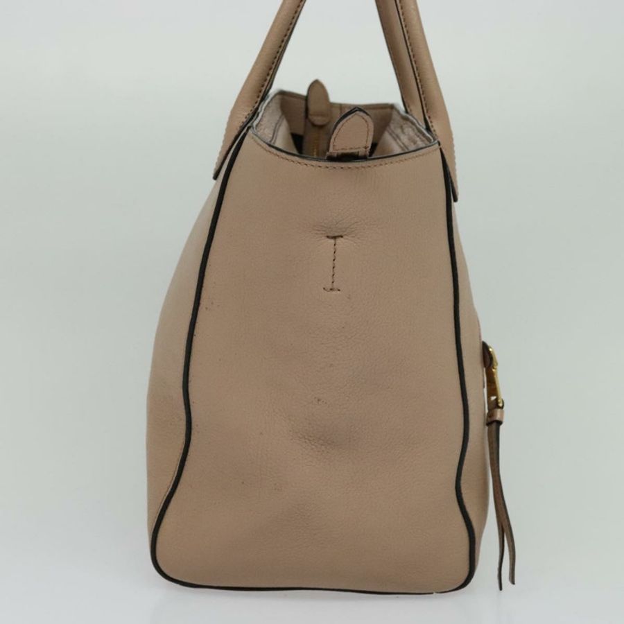 【日本直送】Miu Miu 皮革雙肩包 米色 金色 正品 122923-2