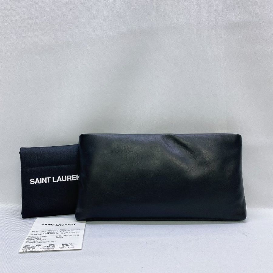 YSL CALYPSO小羊皮長型手拿包-1