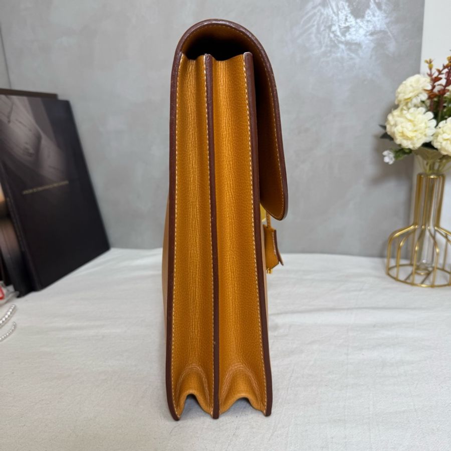 【赫蒂國際精品】 Hermès sac à dépêche 38 商務公事包-6