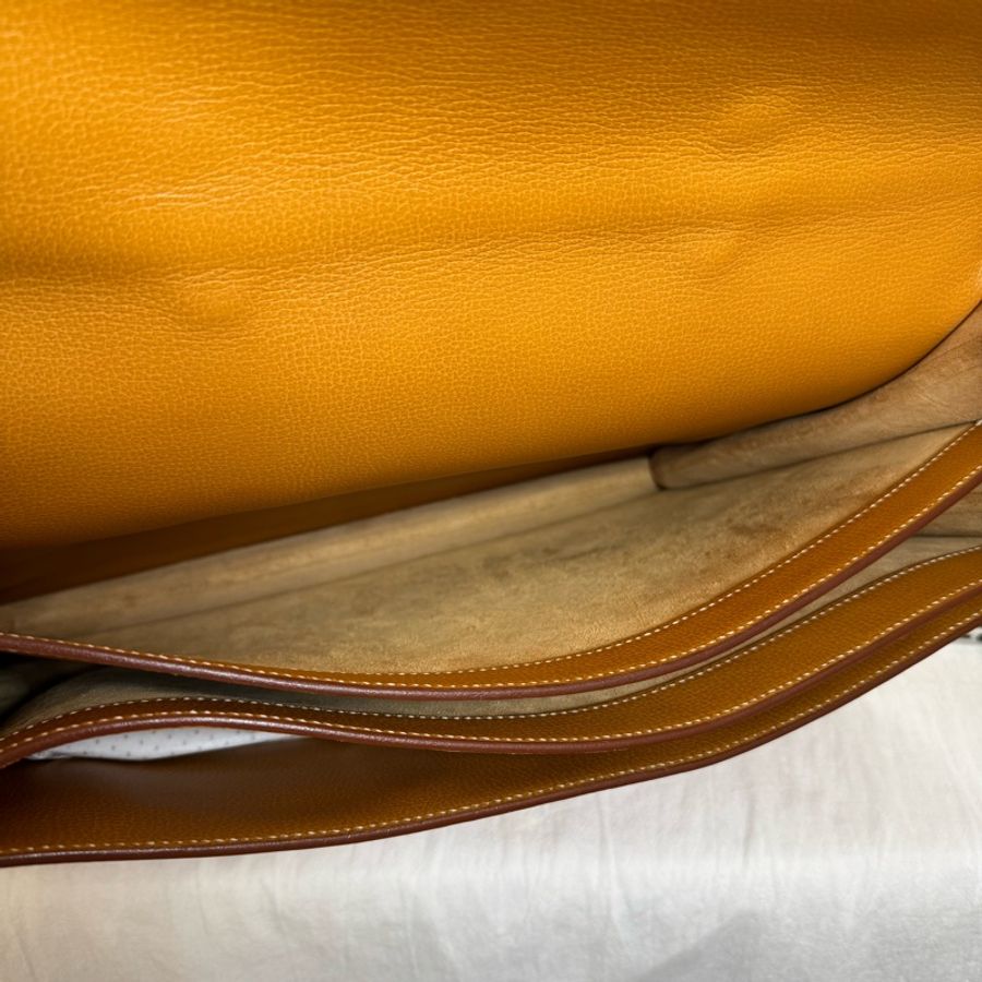 【赫蒂國際精品】 Hermès sac à dépêche 38 商務公事包-16