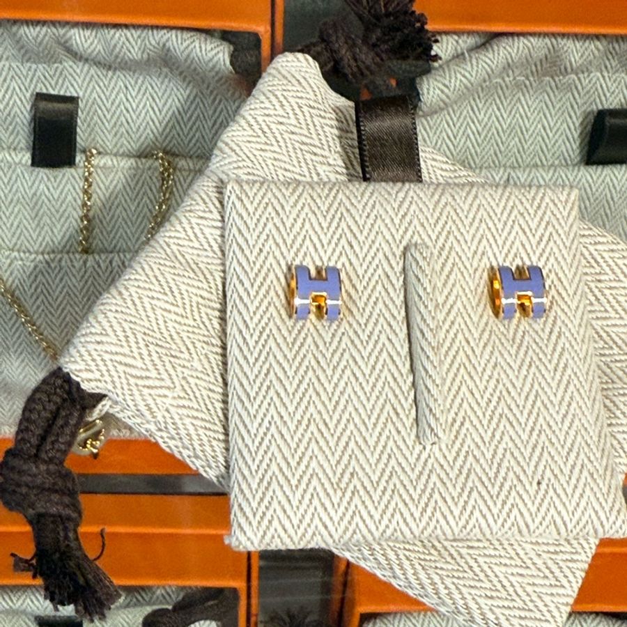 Hermes Mini Pop H earrings 耳環-4
