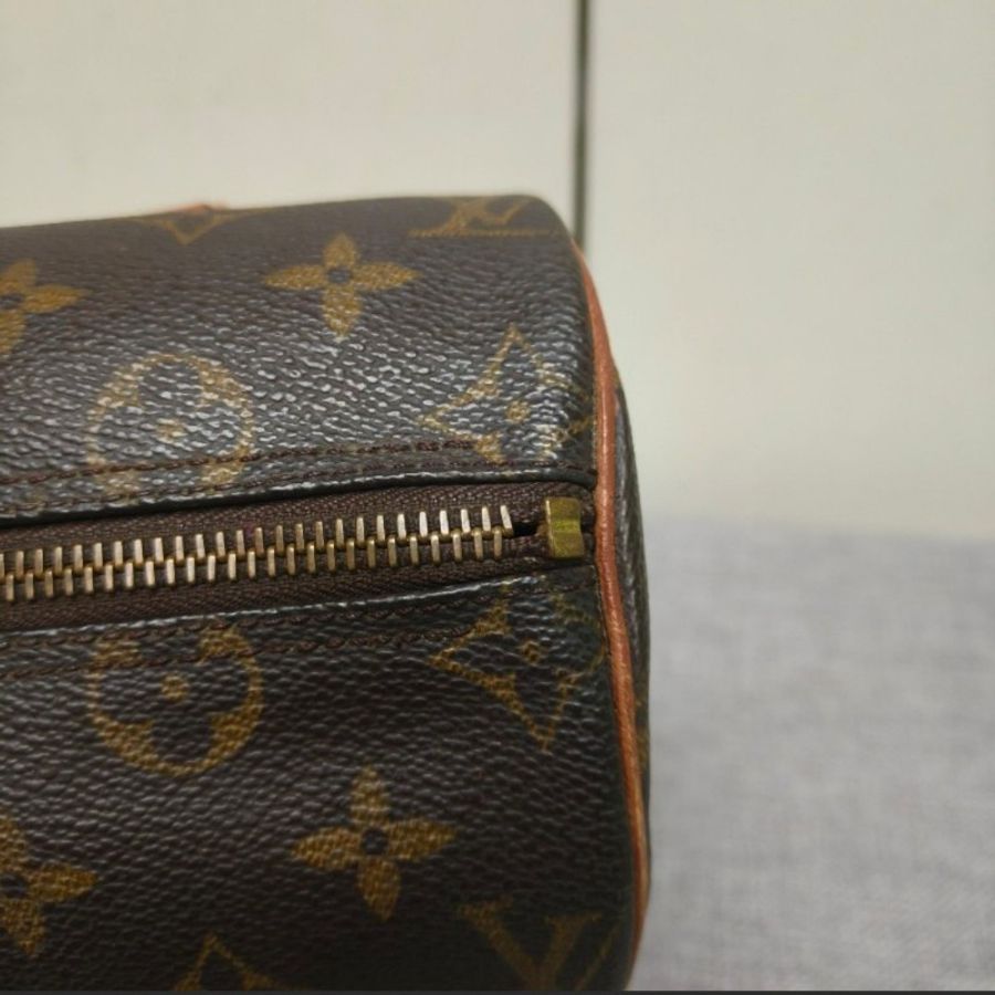 ‼️年中慶降價‼️創新低價只到6/21🎁 ㊣✨Louis Vuitton✨(附防塵袋)路易威登 LV 老花 紅皮 巴比龍 26 圓筒包 手提包/二手精品/二手包/保證正品🌳二手樹屋🌳-36