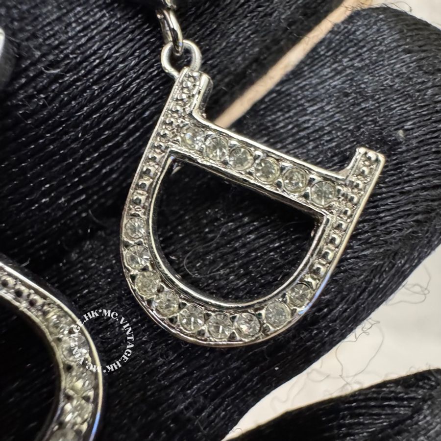 Dior CD Earrings 耳針 耳環 吊字-6