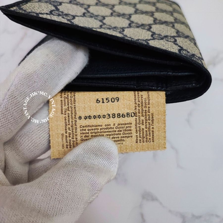 GUCCI Vintage Wallet 中古 銀包 卡片套-21