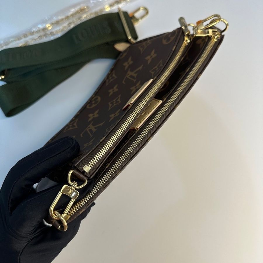 LOUIS VUITTON Multi Pochette Accessoires LV三合一 麻將包-15