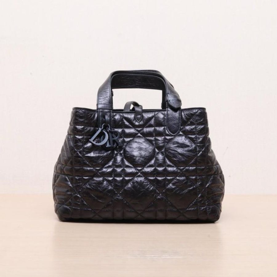 DIOR(迪奧) Toujours 手提單肩包 中號 28.5 黑色 黑扣 2024 so black-0
