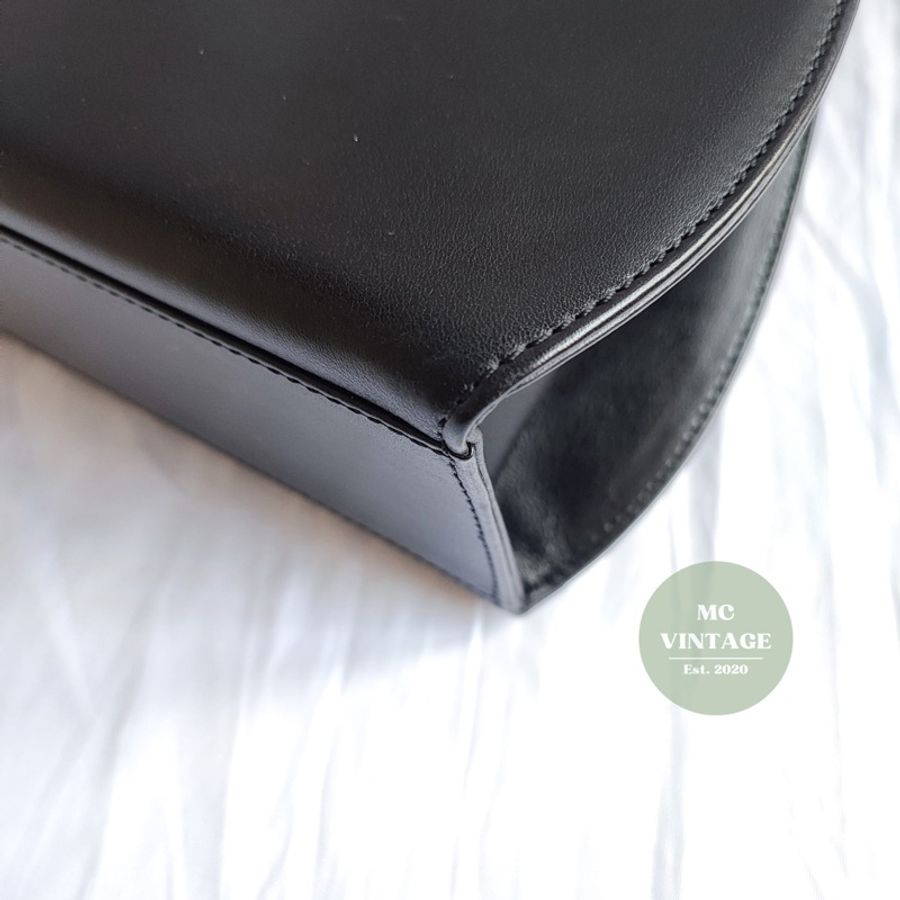 Cartier Panthere Leather Handbag 金豹 月牙扣 手提包-14