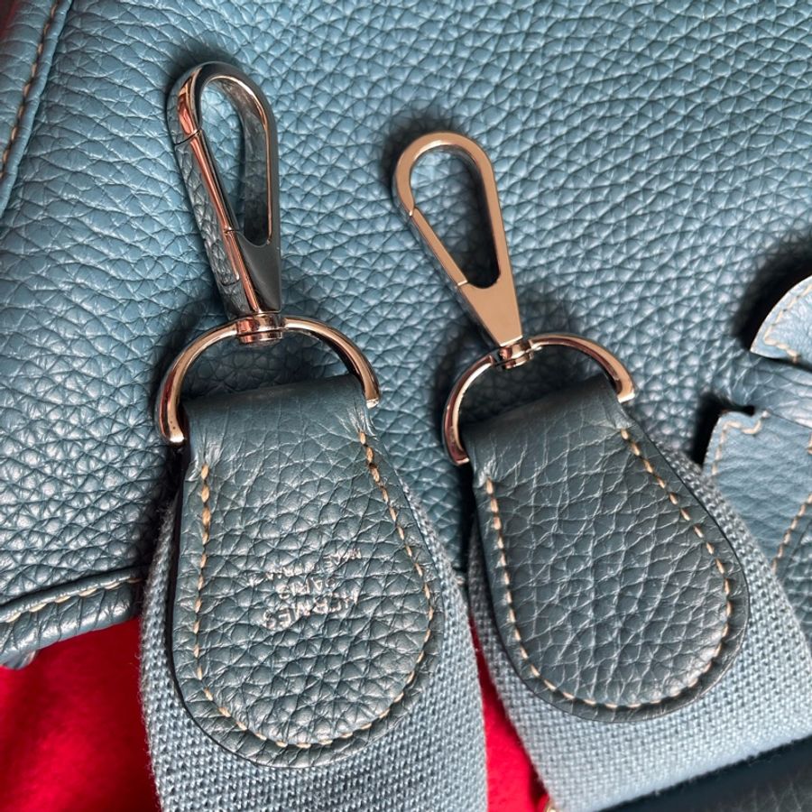 愛馬仕 Hermes Evelyne29 P刻 銀扣 二手-13