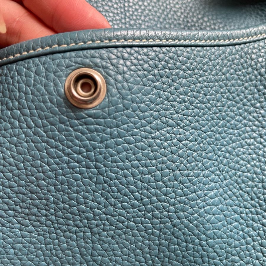 愛馬仕 Hermes Evelyne29 P刻 銀扣 二手-17