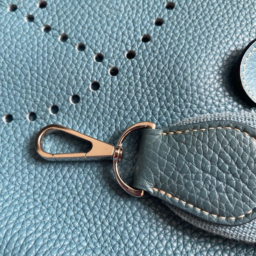 愛馬仕 Hermes Evelyne29 P刻 銀扣 二手-23