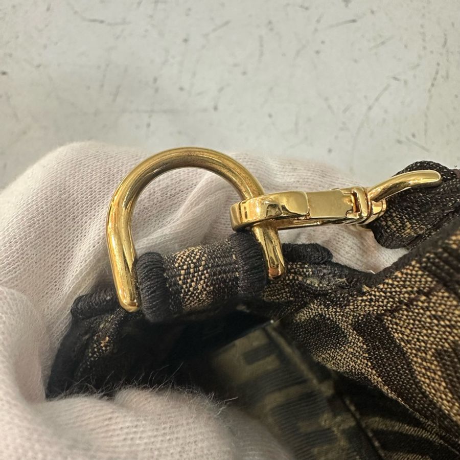fendi 8BS017 FF MINI Baguette老花金鏈法棍包 斜背包-26