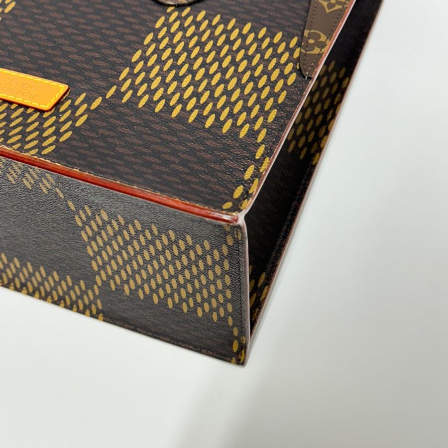 (極新! 超稀有) LV Nigo聯名 超帥限量款 手提托特+斜背包-15
