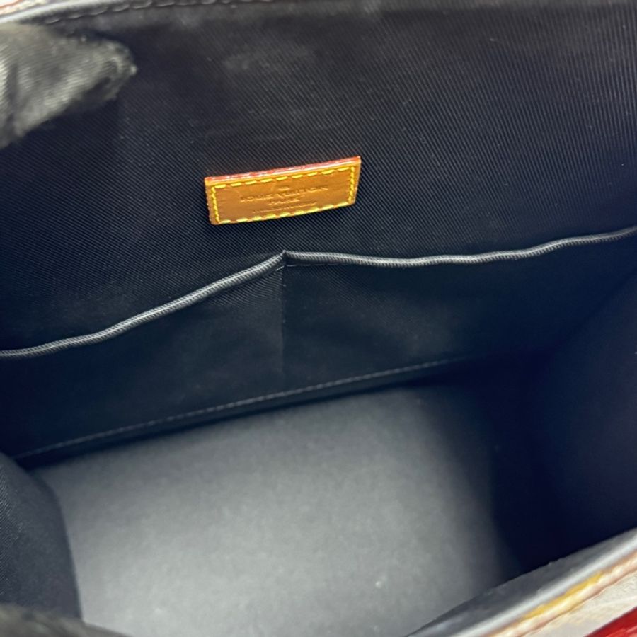 (極新! 超稀有) LV Nigo聯名 超帥限量款 手提托特+斜背包-22