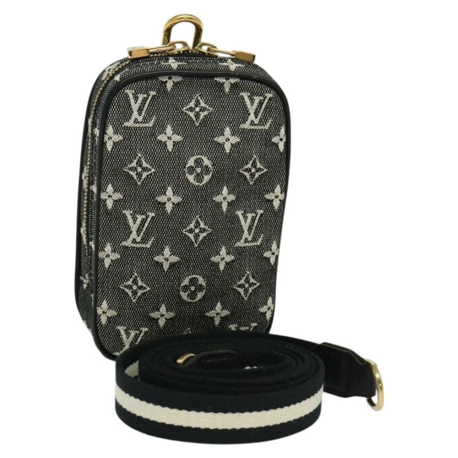 【日本直送】路易威登 Monogram Mini US Digital Pouch Noir M92066 LV Auth 123305-0