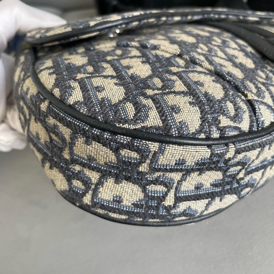 #櫃上在售12萬 #專櫃購證 #9新閒置 Dior刺繡老花馬鞍包 新款🔥-19