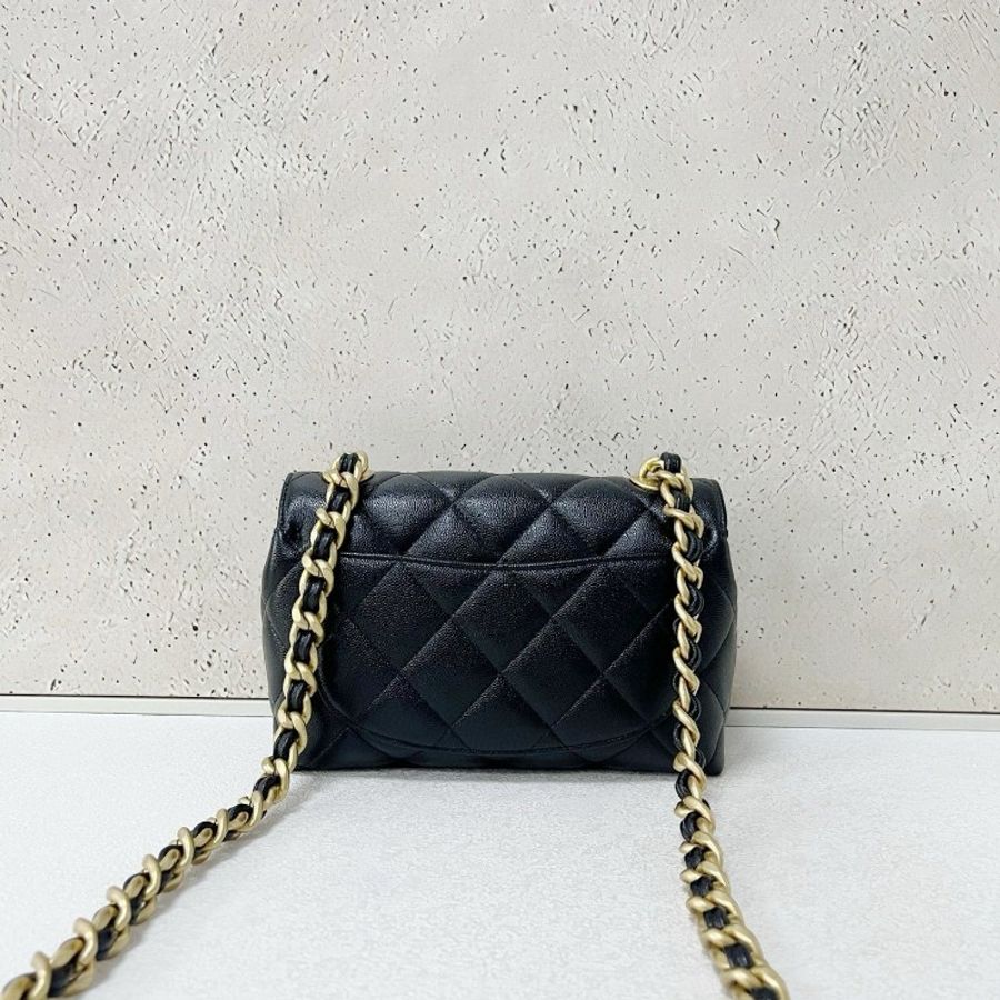 Chanel 23P 荔枝牛皮單肩斜挎包-1