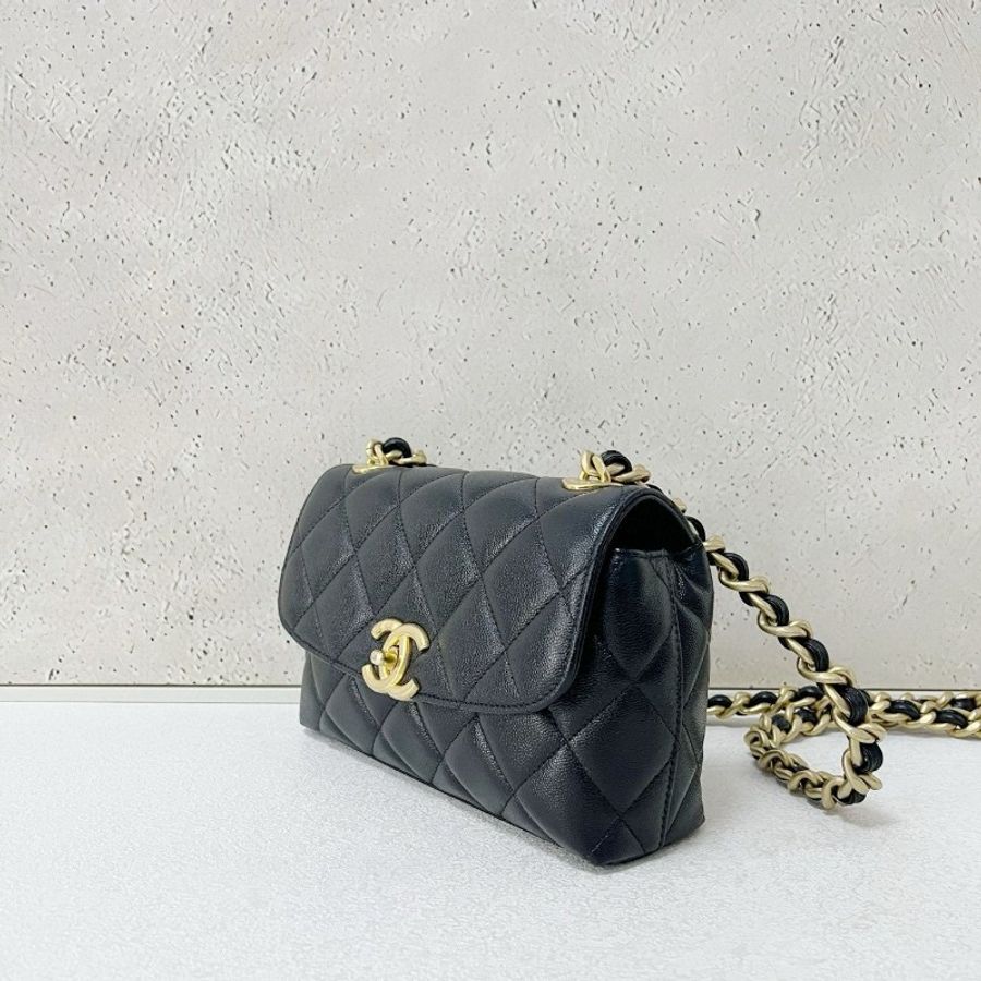 Chanel 23P 荔枝牛皮單肩斜挎包-3