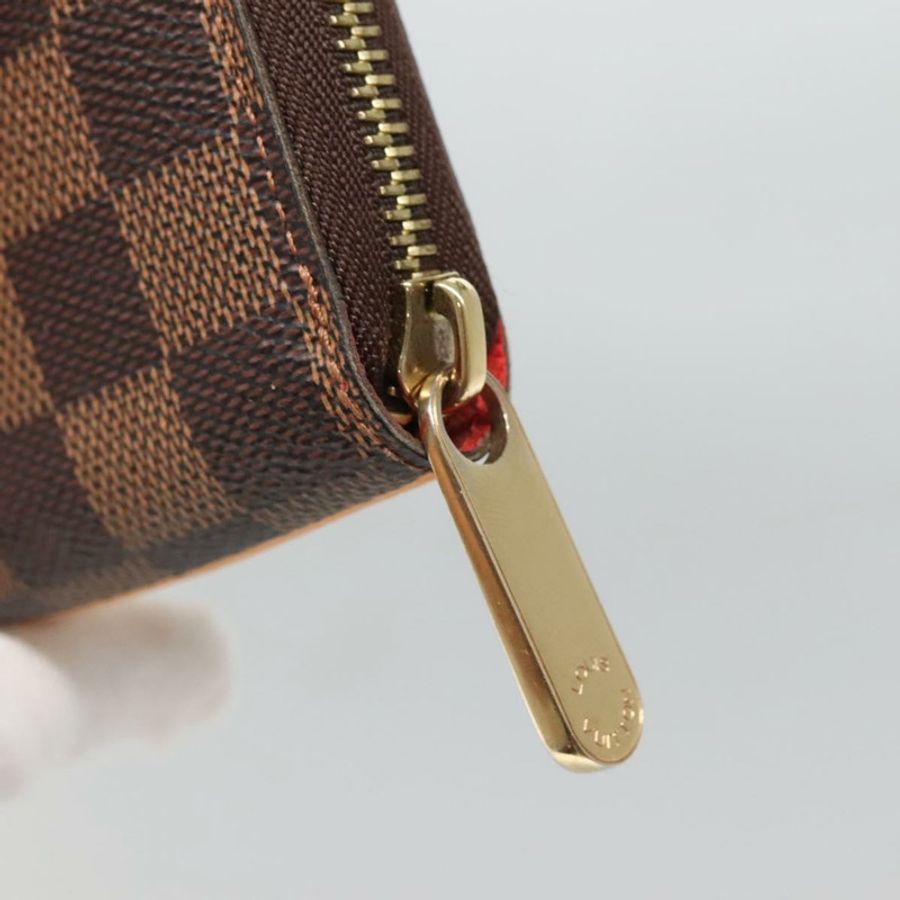 【日本直送】路易威登 Damier Evasion Zippy 長版皮夾 N61240 LV Auth 125449-7