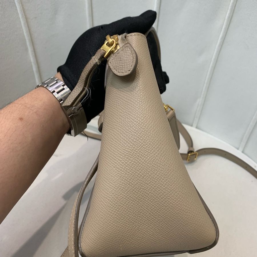 Celine 賽琳 灰色 細號 鯰魚包Belt bag (XA873)-1