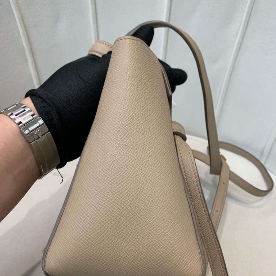 Celine 賽琳 灰色 細號 鯰魚包Belt bag (XA873)-3