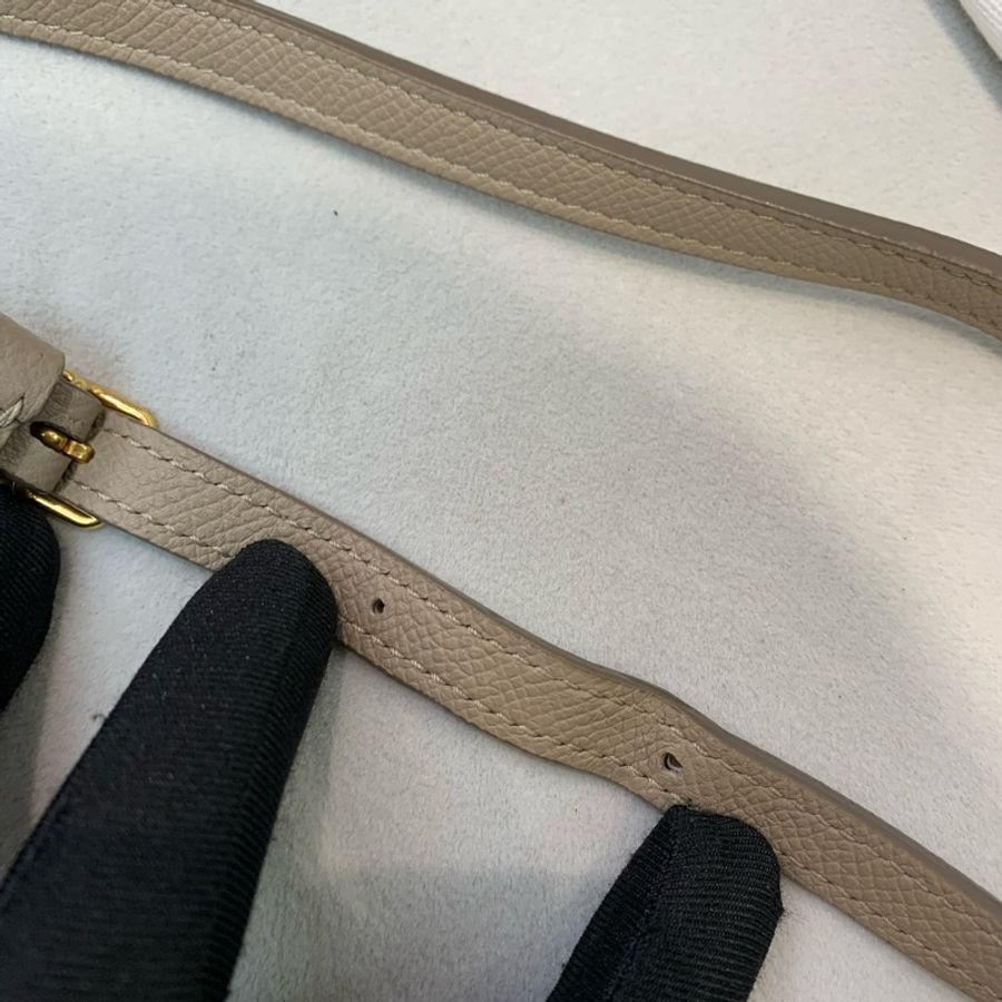 Celine 賽琳 灰色 細號 鯰魚包Belt bag (XA873)-59