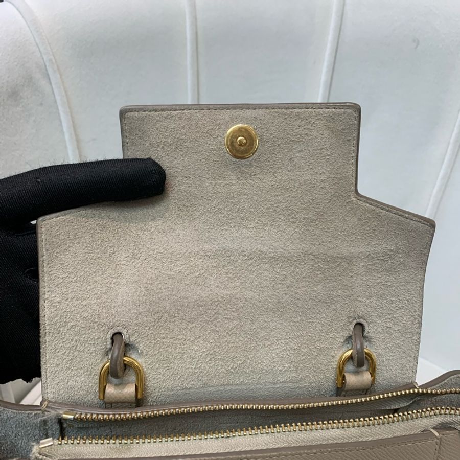 Celine 賽琳 灰色 細號 鯰魚包Belt bag (XA873)-70