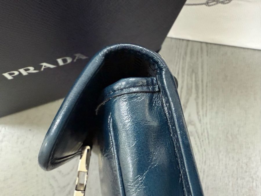 prada皮革智能手機套、潮包、小廢包、零錢包、斜背包、側背包<二手>-10