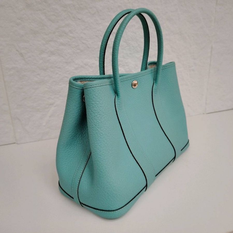 Hermès 愛馬仕 Garden30 天青藍7G T刻-1