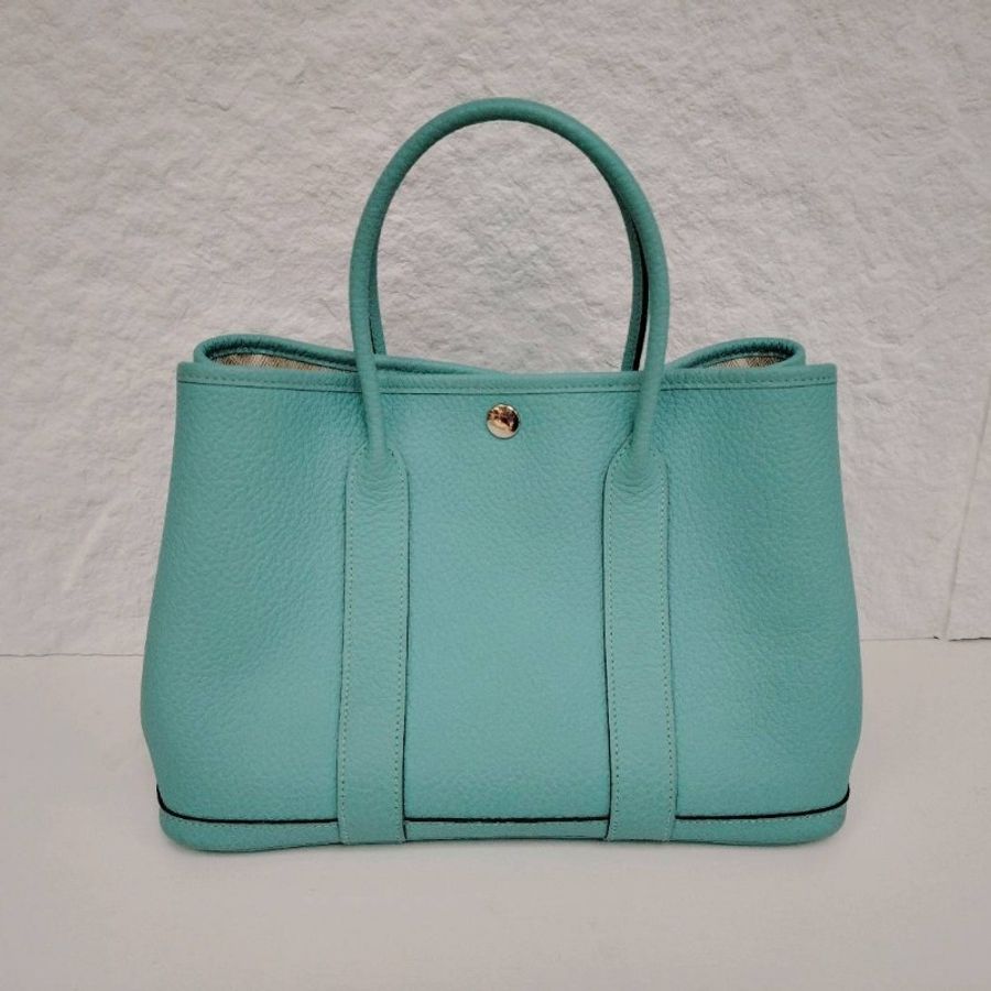 Hermès 愛馬仕 Garden30 天青藍7G T刻-2