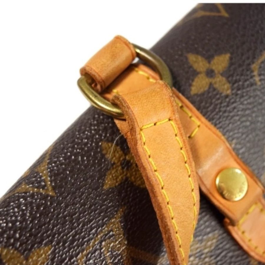 狀況良好 Louis Vuitton LV 手提 老花包 小巧可愛-8