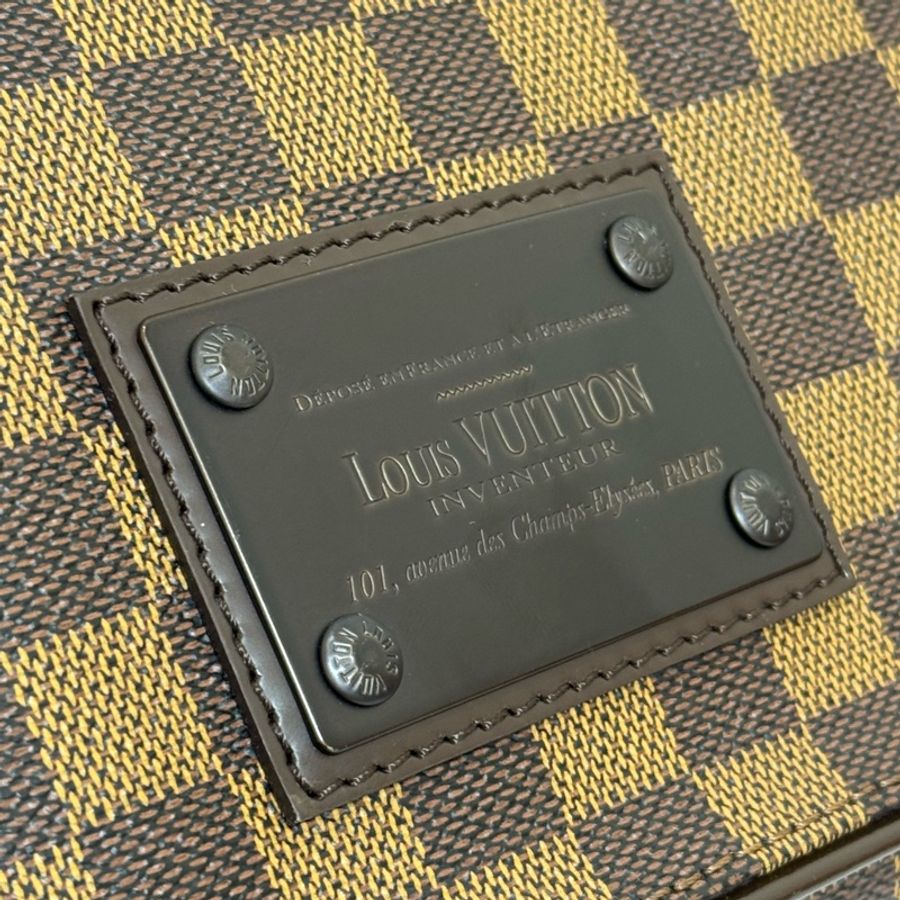 Louis Vuitton 鐵牌掀蓋GM肩背袋-17