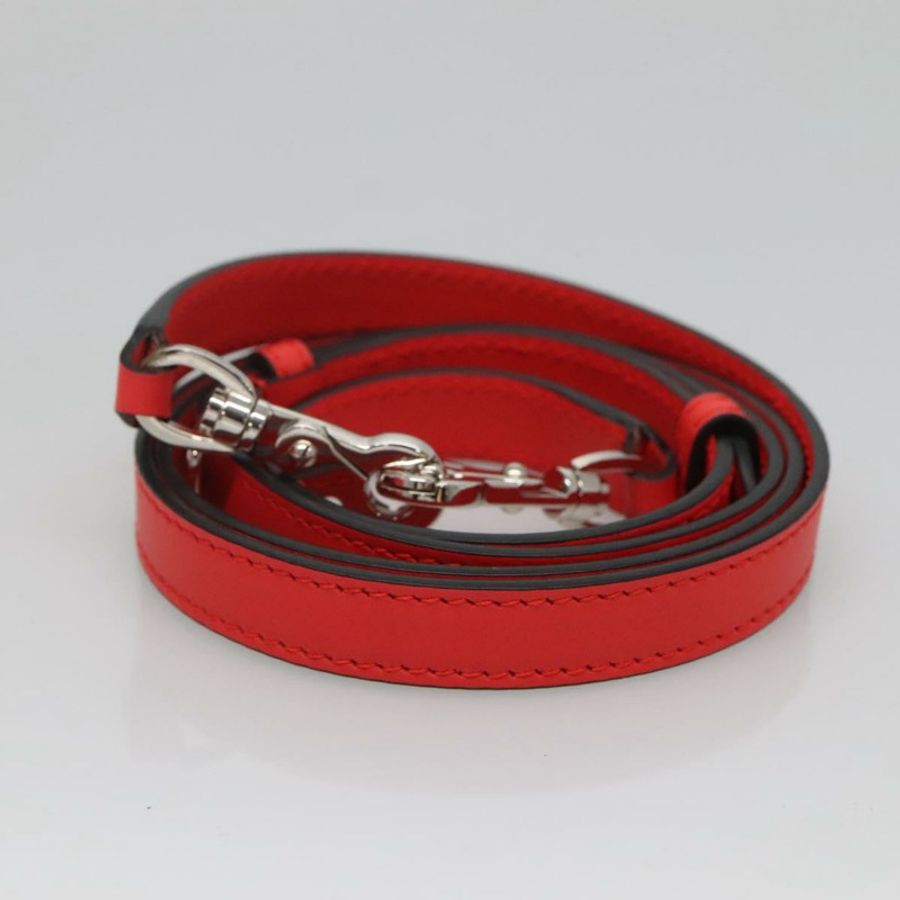 【日本直送】BALENCIAGA Cable Shopper S 手提包 皮革 2way 紅色 銀色 371177 正品 BD2212-21