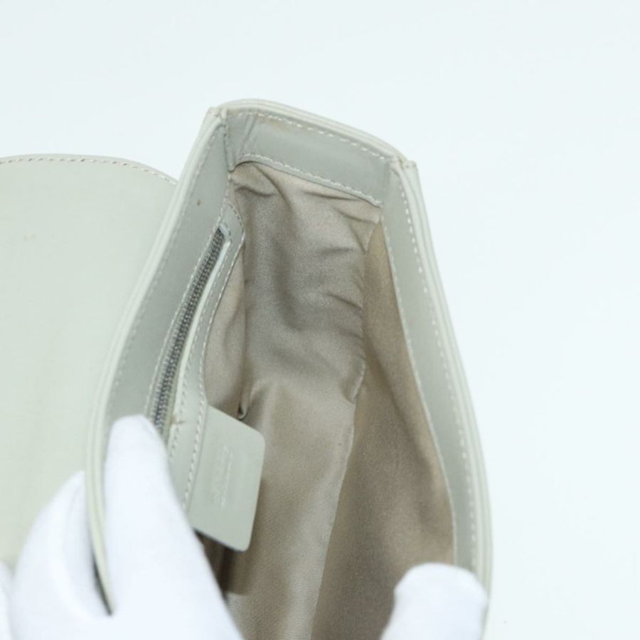 【日本直送】BALLY 鏈條單肩包 皮革 灰色 銀色 正品 bs16631-17