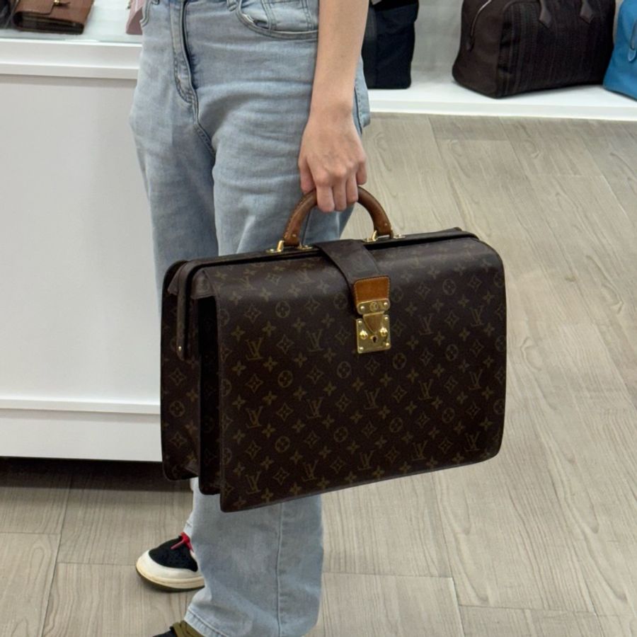 Louis Vuitton 絕版硬殼醫生包-4