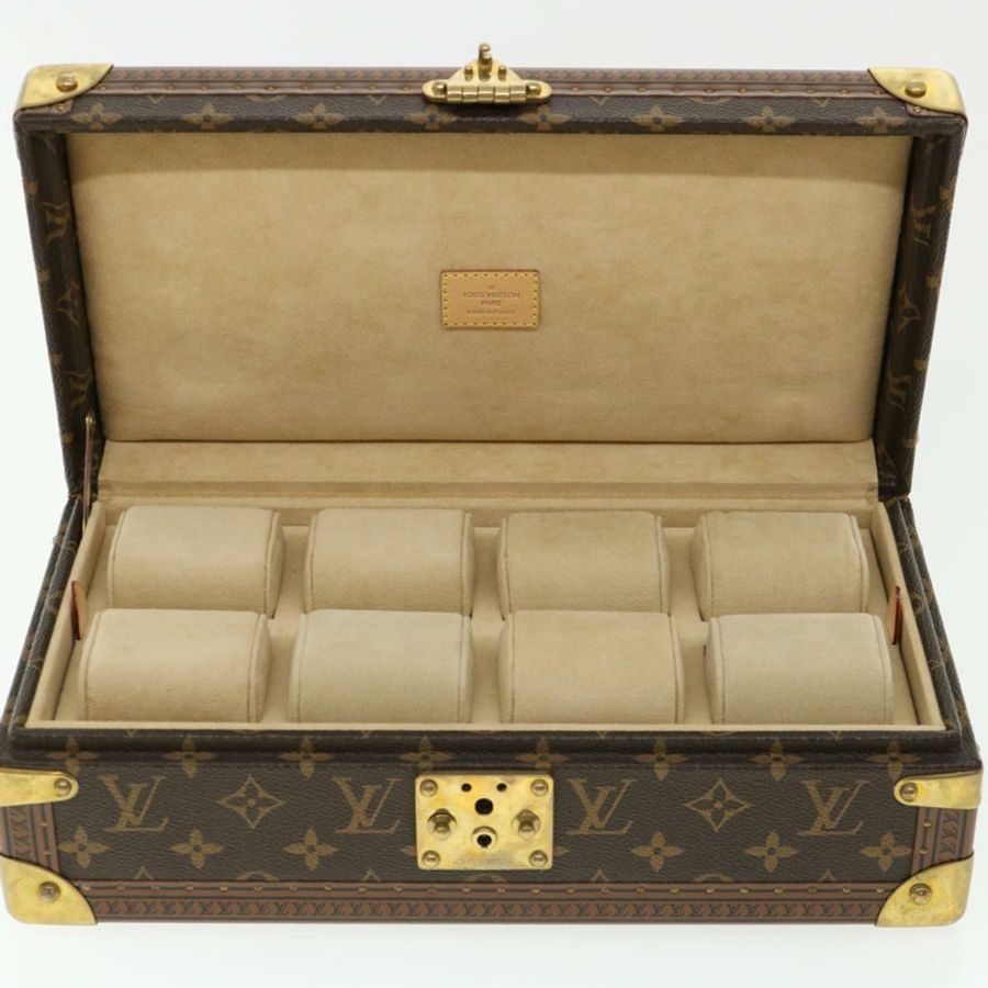 【日本直送】路易威登 Monogram Coffret 8 Montor Trunk 手錶盒 M20016 LV Auth 29887S-8